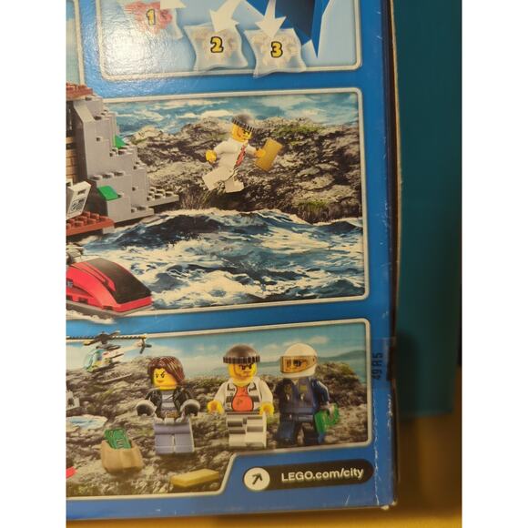 60131 CROOKS ISLAND lego city town SEALED legos set police HELICOPTER - Picture 7 of 12